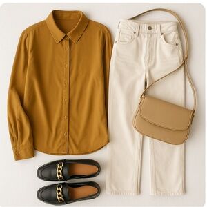 Worthington Button Down Blouse